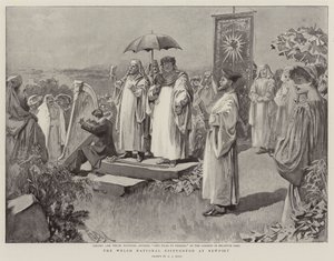 Das walisische National-Eisteddfod in Newport